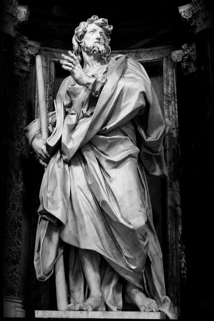 Classical sculpture photograph