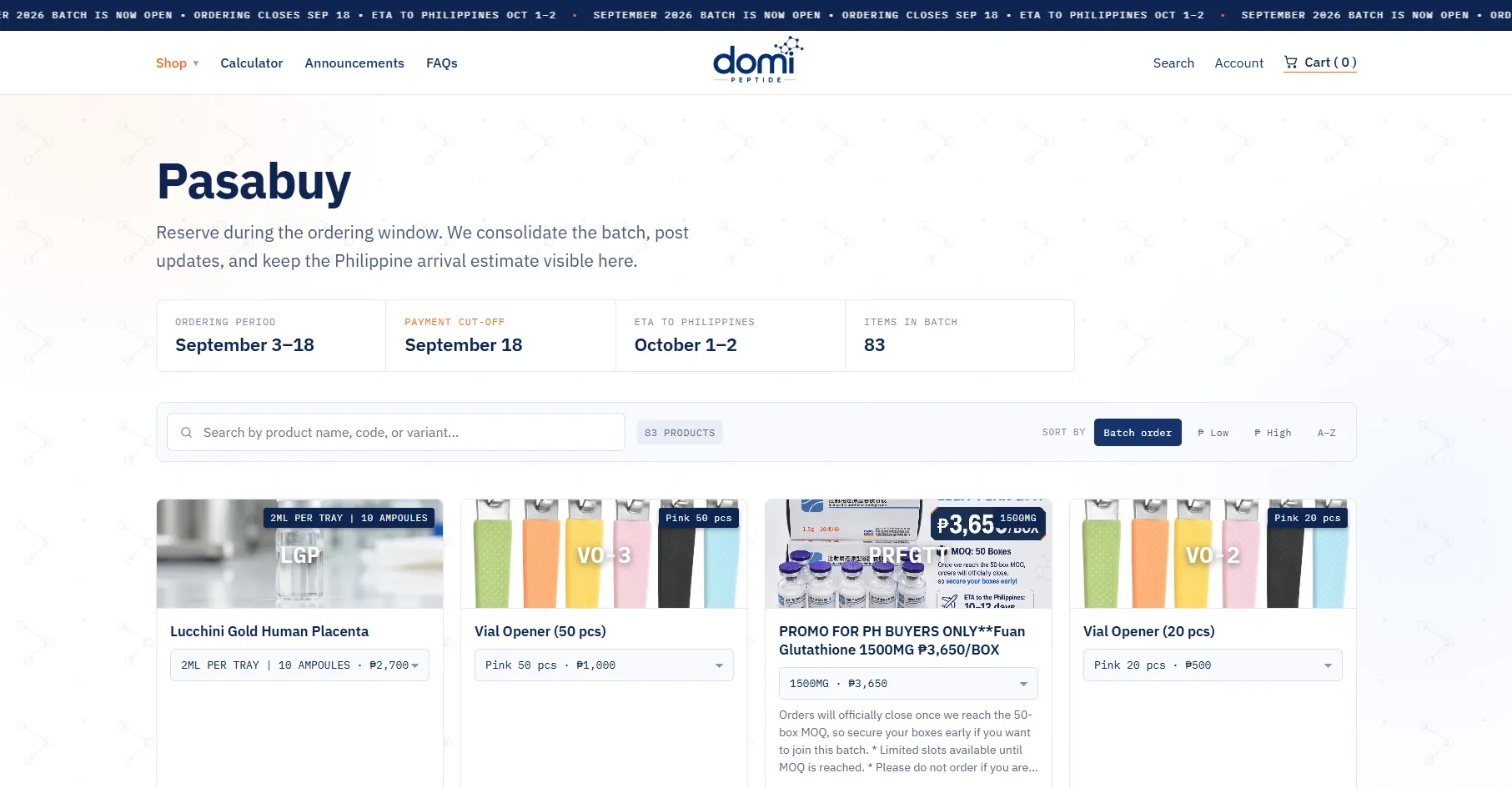 Domi Peptide screenshot 6