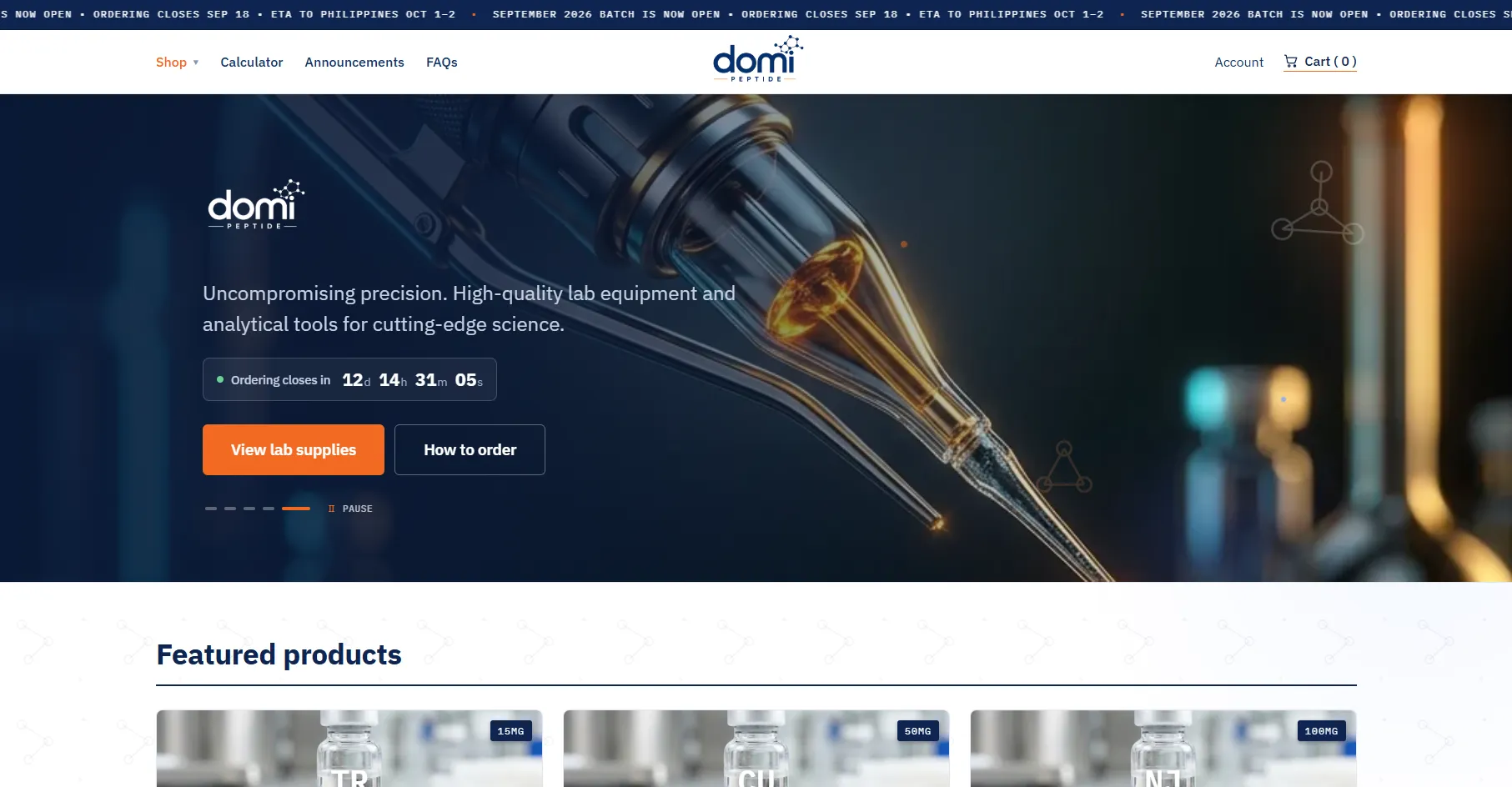 Domi Peptide screenshot