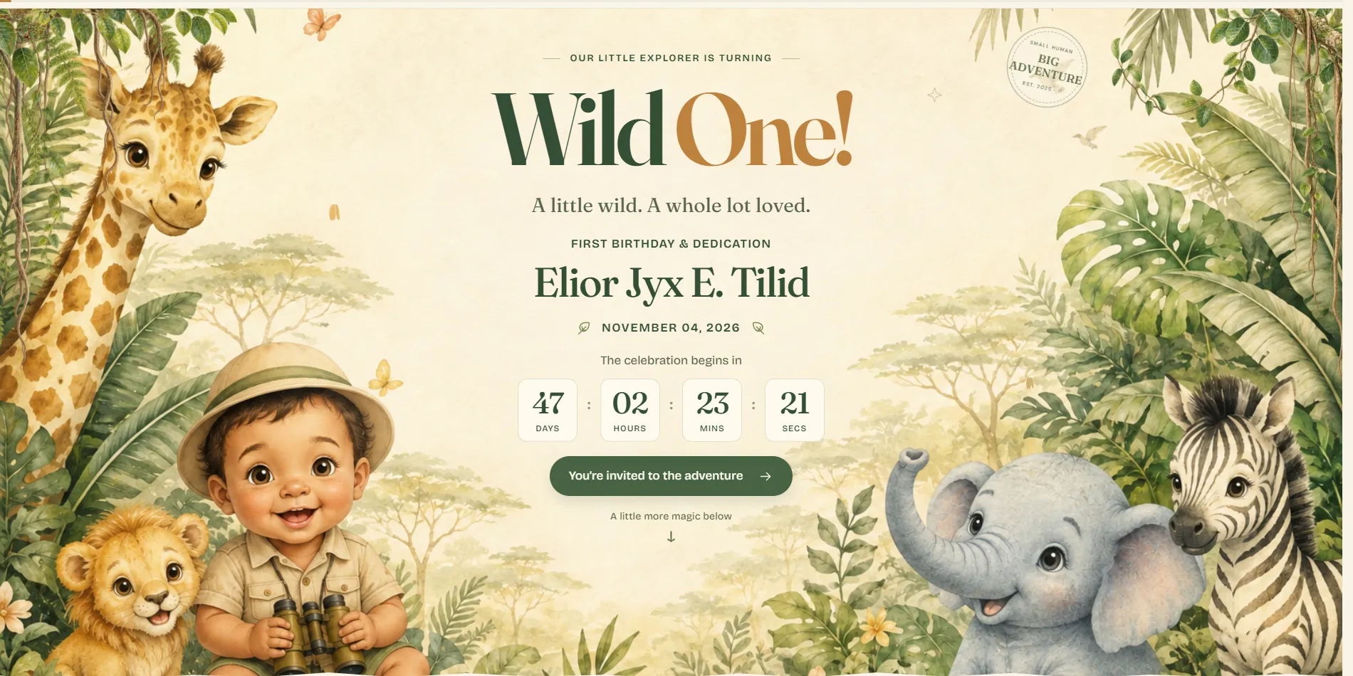 Elior's Wild One screenshot