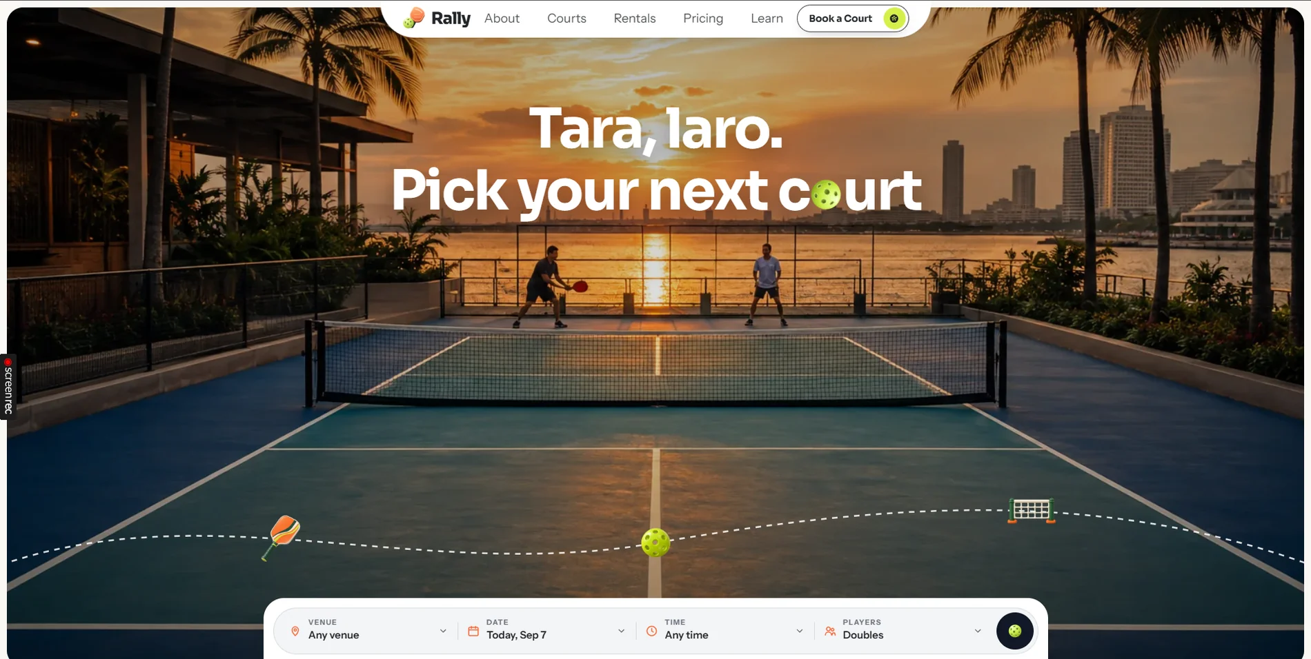 The Rally screenshot