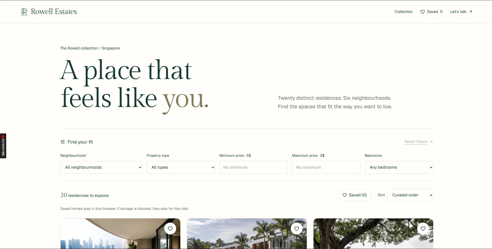 Rowell Estates screenshot 5